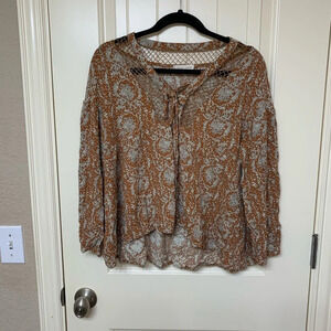 Gilded Intent Floral Blouse